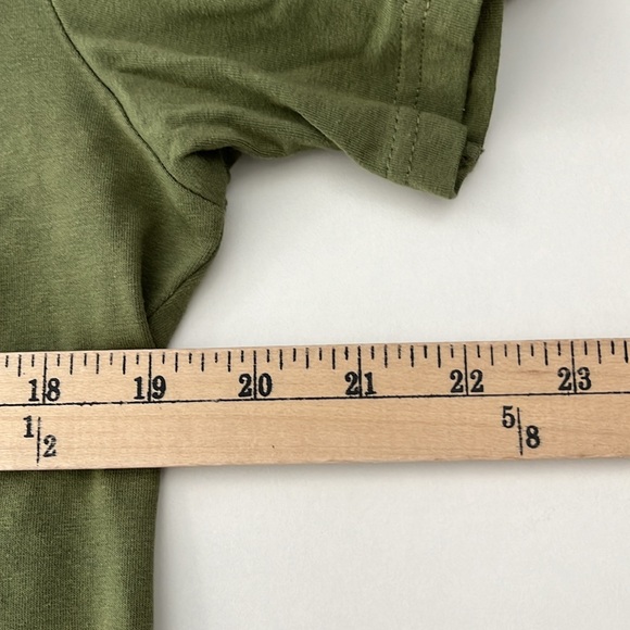 Mark Formelle Green Graphic ARMY Print Tee Shirt Men’s M NWT - Picture 4 of 8